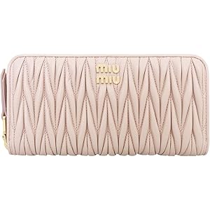 miu miu マテラッセ 長財布 ラウンドジップ ミュウミュウ 美品 楽天市場】【P5倍】ミュウミュウ／MIU MIU